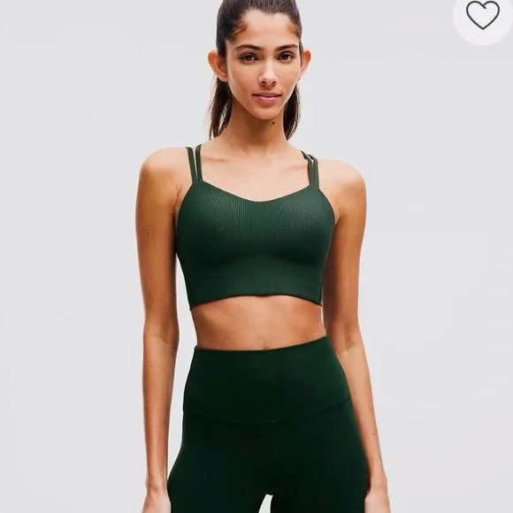 NWT Lululemon Like A Cloud Longline Ribbed Bra B/C 6 - Picture 1 of 8